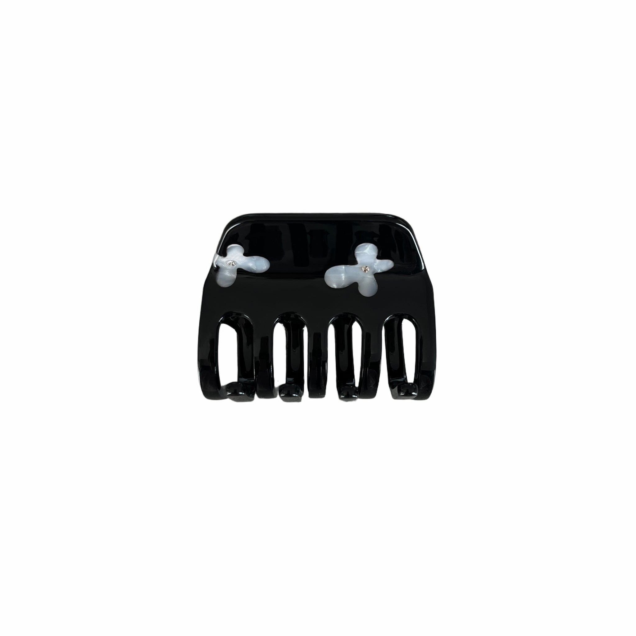 Trèfle Volume Claw Clip in zwart